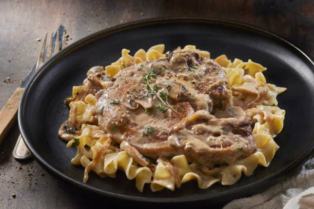 Beef Stroganoff